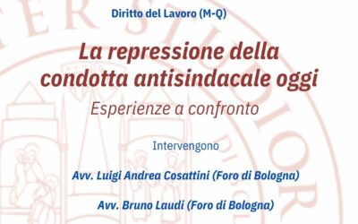 La repressione della condotta antisindacale oggi