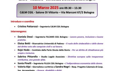 10.03.25 Bologna “Le donne contano”